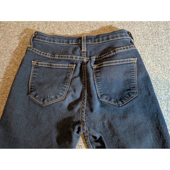 Judy Blue Jegging Womens 5/27 Mid Rise Skinny Fit Stretch Dark Wash Made In USA - Picture 9 of 9